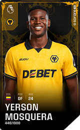 Yerson Mosquera - limited