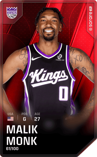 Malik Monk - rare