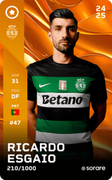 Ricardo Esgaio - limited