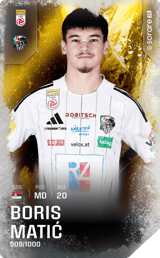 Boris Matić - limited