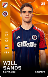 Will Sands - limited