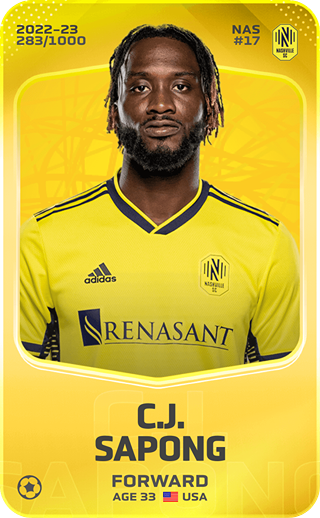 C.J. Sapong - limited