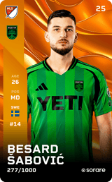Besard Šabović - limited