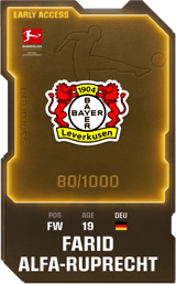 Farid Alfa-Ruprecht - limited