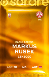 Markus Rusek - limited