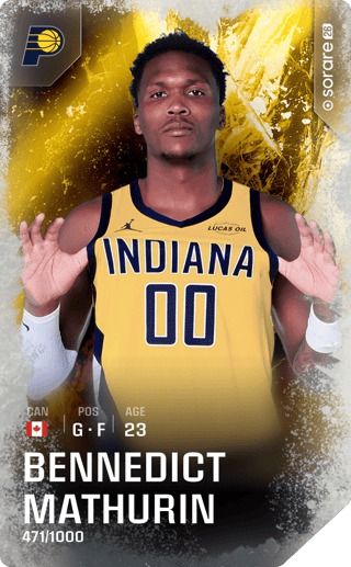 Bennedict Mathurin - limited