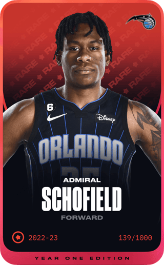 Admiral Schofield - rare