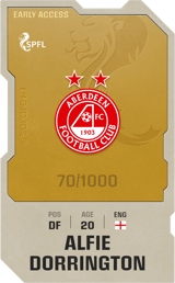 Alfie Dorrington - limited