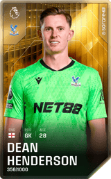 Dean Henderson - limited