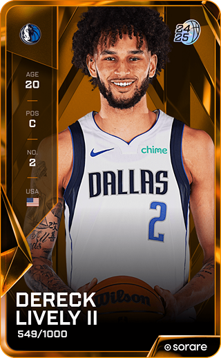 Dereck Lively II - limited