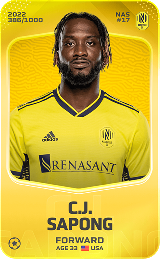 C.J. Sapong - limited