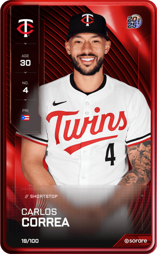 Carlos Correa - rare