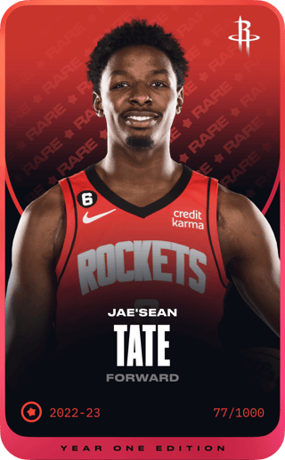 Jae'Sean Tate - rare