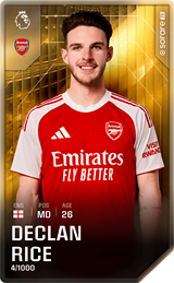 Declan Rice - limited
