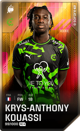 Krys-Anthony Kouassi - limited