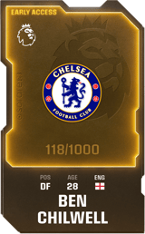 Ben Chilwell - limited