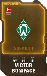 Victor Boniface - limited