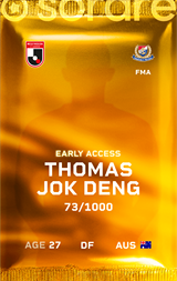 Thomas Jok Deng - limited
