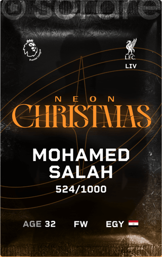 Mohamed Salah - limited