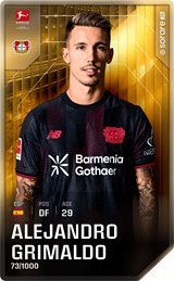 Alejandro Grimaldo - limited