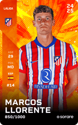 Marcos Llorente - limited