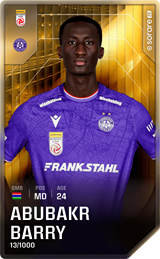 Abubakr Barry - limited