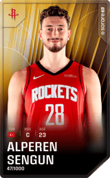 Alperen Sengun - limited