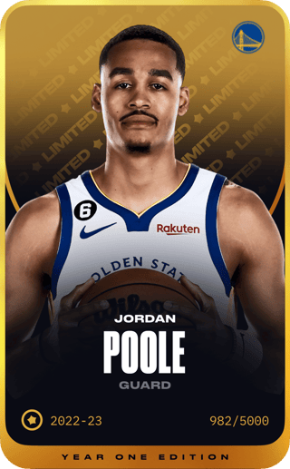 Jordan Poole - limited