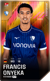 Francis-Ikechukwu Onyeka - limited