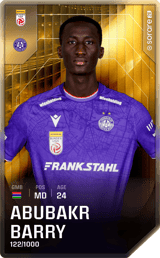 Abubakr Barry - limited