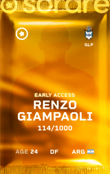 Renzo Giampaoli - limited