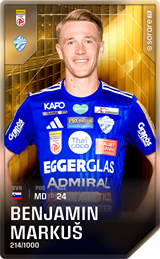 Benjamin Markuš - limited