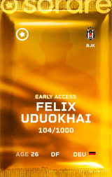 Felix Uduokhai - limited