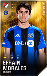 Efraín Morales - limited