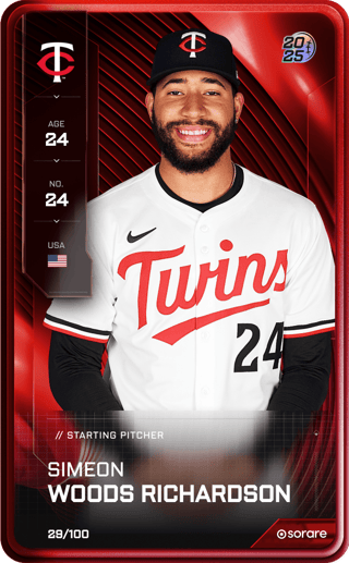 Simeon Woods Richardson - rare