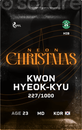 Kwon Hyeok-Kyu - limited