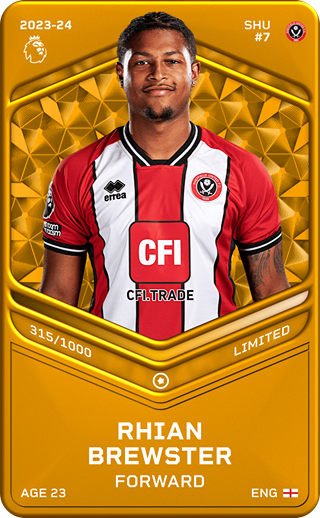 Rhian Brewster - limited