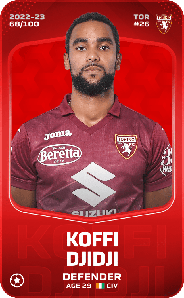 Rare Card of Koffi Djidji – 2022-23 – Sorare