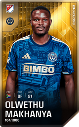 Olwethu Makhanya - limited