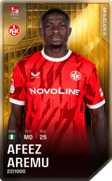 Afeez Aremu - limited