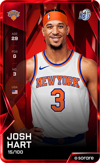 Josh Hart - rare