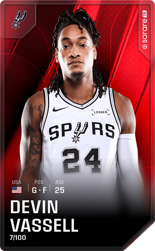 Devin Vassell - rare
