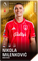 Nikola Milenković - limited