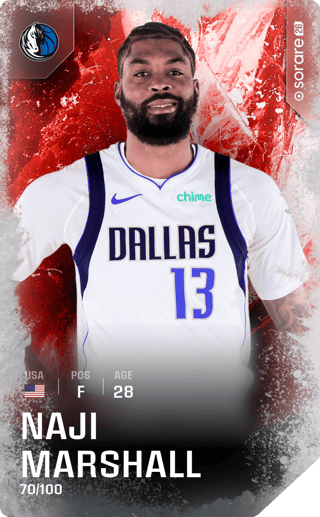 Naji Marshall - rare