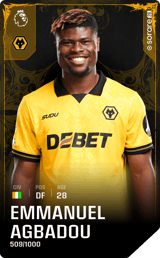 Emmanuel Agbadou - limited