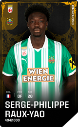 Serge-Philippe Raux-Yao - limited