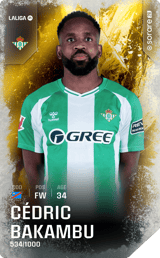Cédric Bakambu - limited
