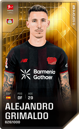 Alejandro Grimaldo - limited