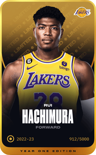 Rui Hachimura - limited