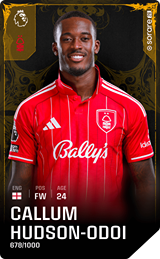 Callum Hudson-Odoi - limited